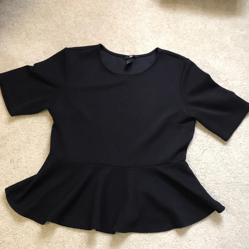 H&M Peplum Top
